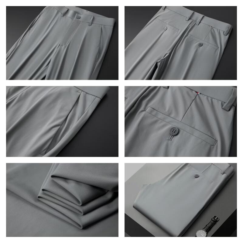 Paul Camel Men's Trendy Straight-leg Casual Dress Pants