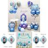 Elegant Foil Decorations For A Frozen Themed Party