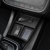 Lower Console Tray Insert for Car Storage, Sectioned Console Bin with Grip Pattern for Phone, Cards, Coins, and Small Items for Daily Use