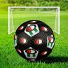 Feyenoord Rotterdam Flames And Water Size 5 Soccer Ball, Suitable for Training and Matches, High-Elasticity, Wear-Resistant Material Gift for Fan