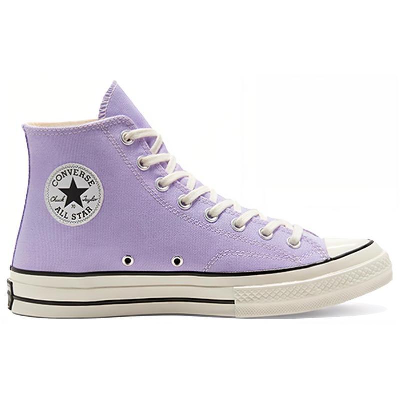 Converse 1970s Chuck Taylor All Star Trendy Casual Versatile High Top Canvas Shoes Unisex Taro Purple