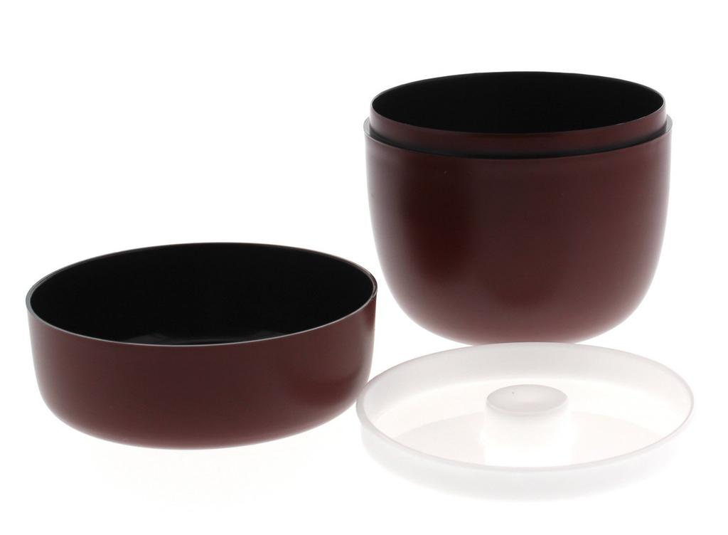 Ishida Tea Akane with inner 8 x x cm Japanese-made Caddy, (crimson) color, lid, 7.6 7.6