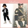 Mj Michael Jackson Cosplay Costume For Kids With Print For Stage Dance Performance