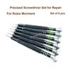 6pcs Precision Stainless Steel Screwdriver Kit Watchmaker Repair Screwdriver Tool for Rolex 3135 2135 Watch Movement