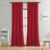 Blackout Curtain Rod Bag Dark Loop Rod Curtain