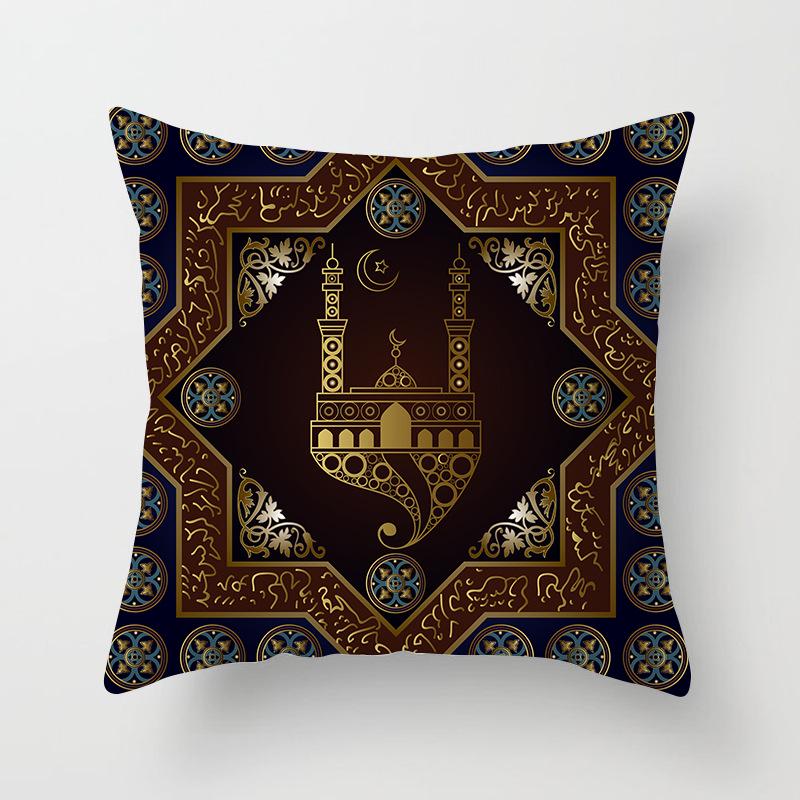Holiday Throw Pillow Cover Home Textile Decorative Square Soft Sofa Waist Pillow Seat Covers Digital Print Cushion Case 45x45cm