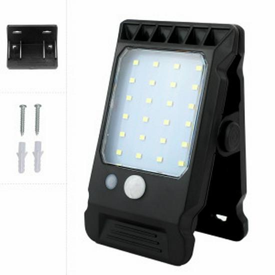 Super Bright Solar Outdoor Wall Light with Human Sensor, Waterproof for Courtyard, Fence, and Street Illumination