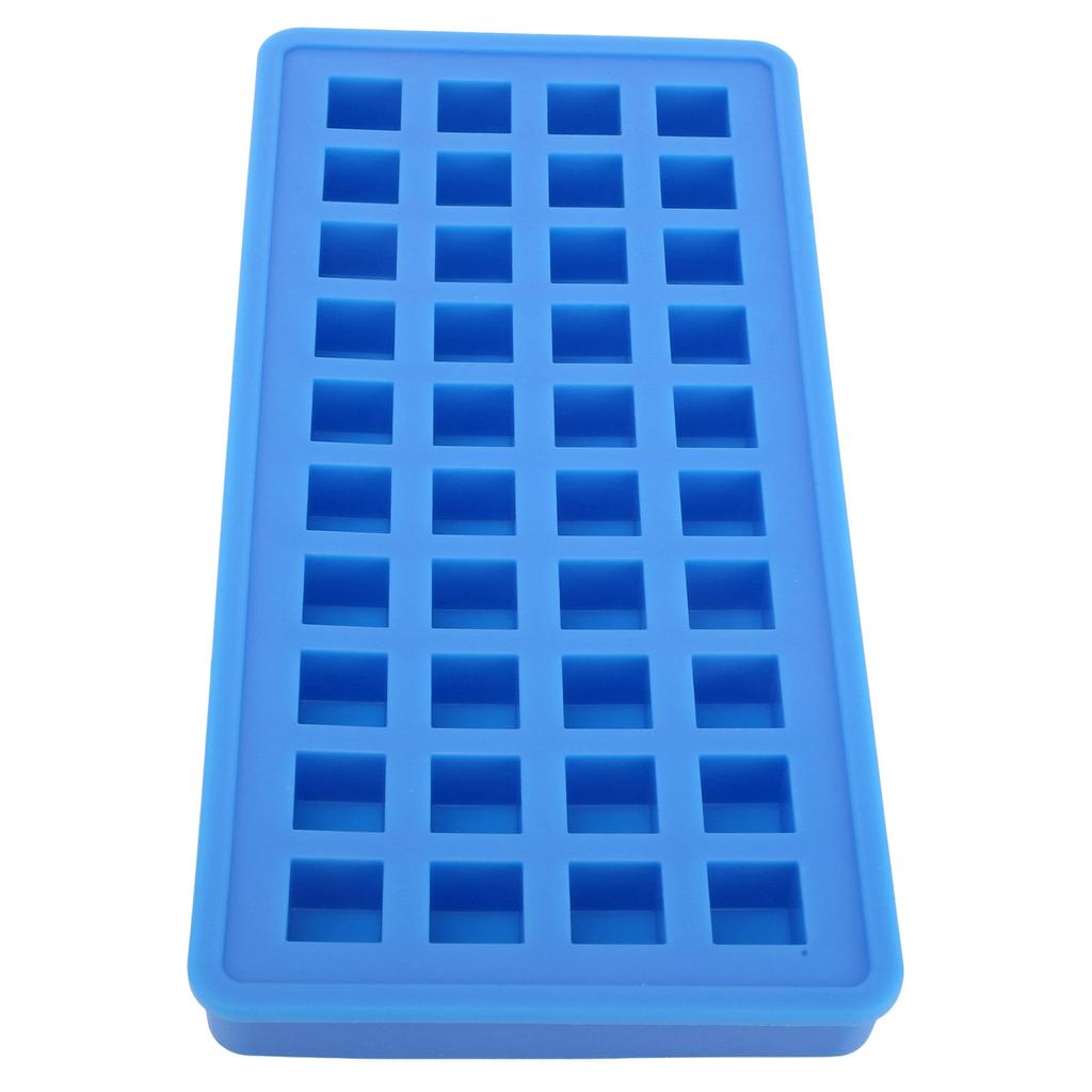 40Grids Silicone Ice Tray Square Shape Ice Cubes Maker Mold DIY Kitchen AccessoriesSky Blue
