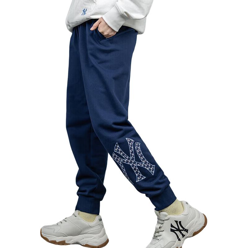 MLB Casual Pants New York Yankees Unisex Navy Blue 3APTM0341-50NYS