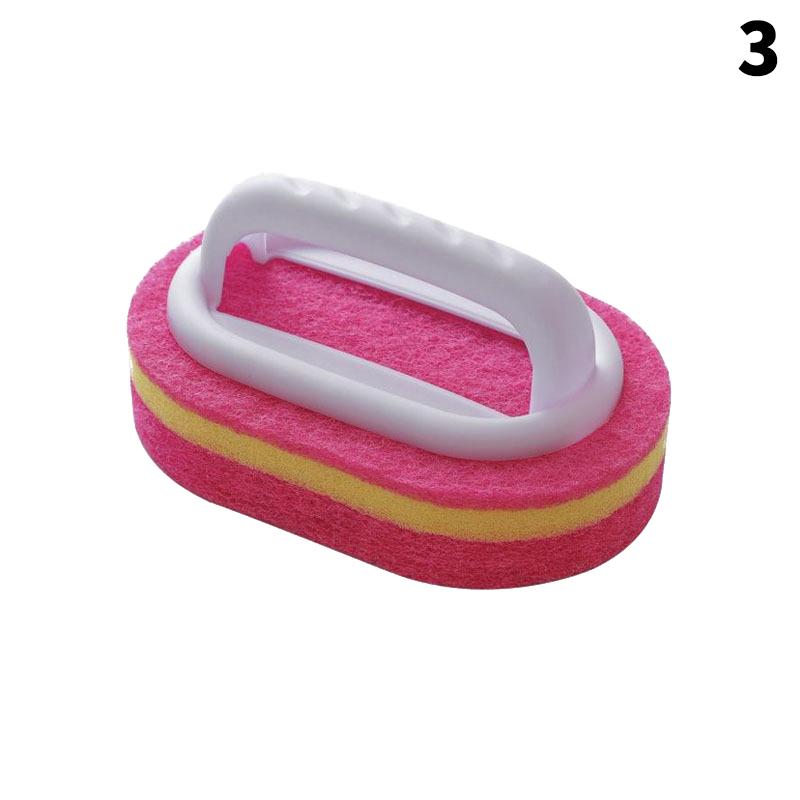 

Губка щетка для чистки с ручкой ванна плитка щетка для чистки кухни ванная комната губка щетка бытовые чистящие средства