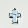 2025 Retro Spicy Blue Cross Stud Earrings: Trendy, High-Value, Versatile Design for Women
