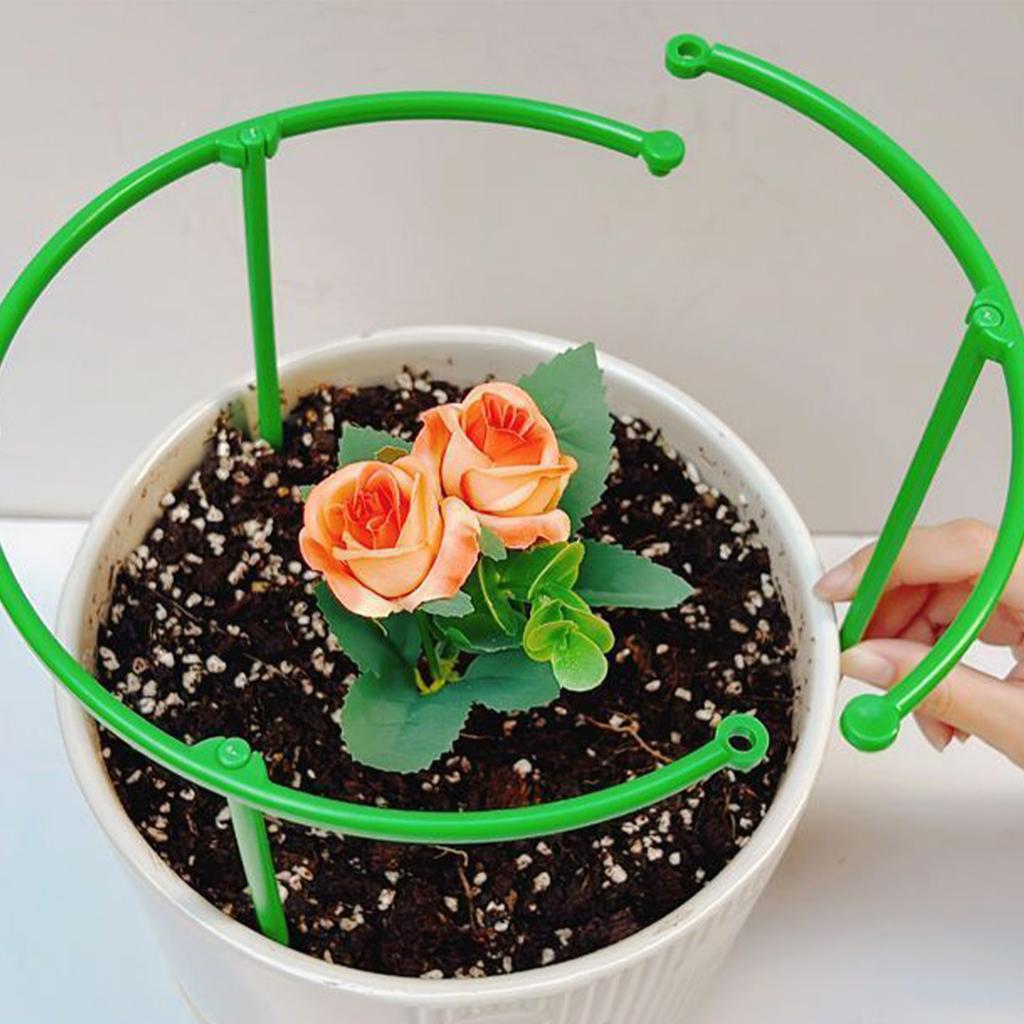 Tall Plastic Climbing Plant Stake For Gardens Durable Outdoor Plant Support Structure Adjustable Design