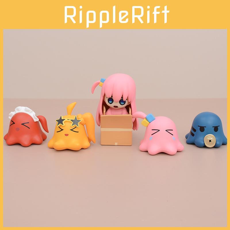 Rock The Bocchi Anime Pvc Action Figures Model Toy Desktop Gifts Decoration