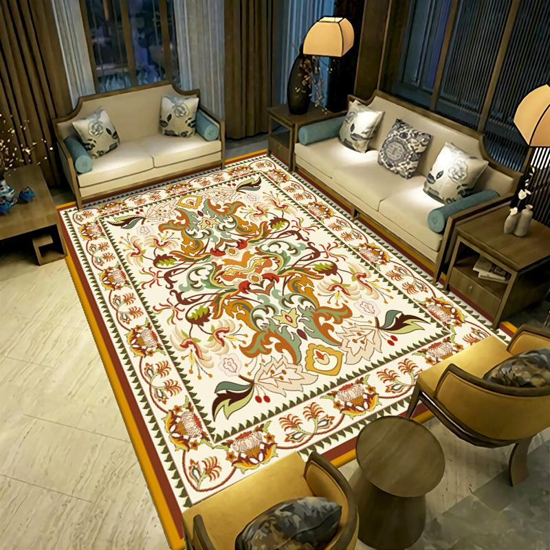 European Style Carpet Living Room Simple Coffee Table Sofa Bedroom Bedside Carpet Household Large Area Carpet