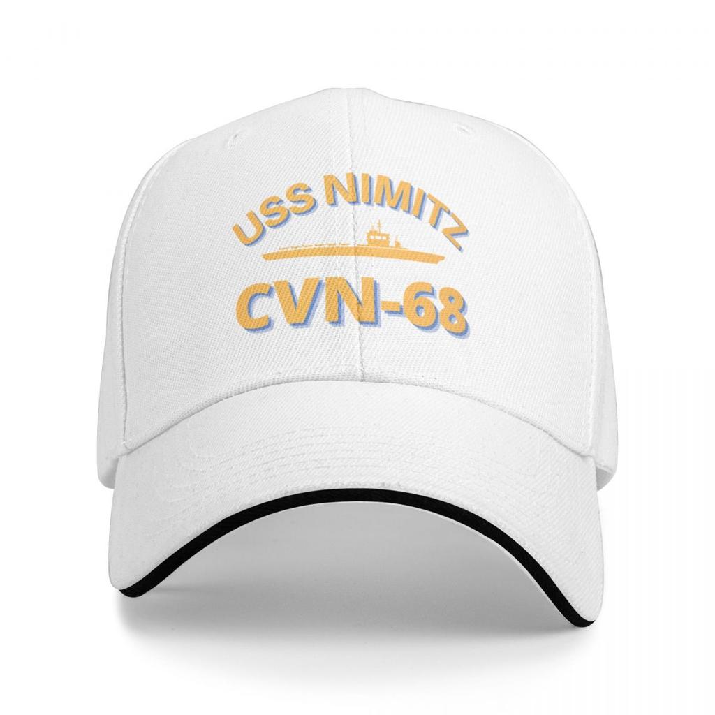 United States Navy Aircraft Carrier CVN-68 USS Nimitz Baseball Cap Beach New In Hat Men Golf Wear Women's