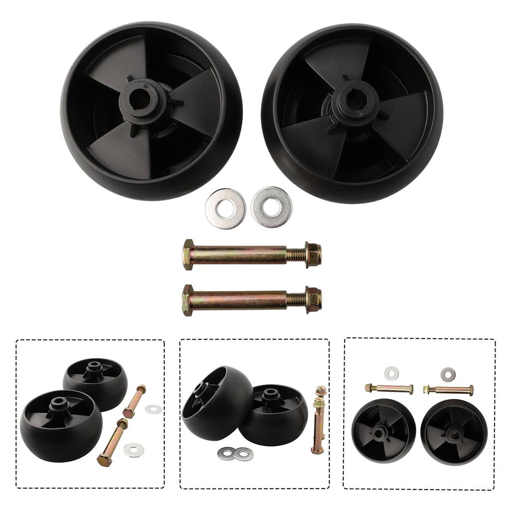 Easy To Install Deck Wheels High Quality Construction Perfect Replacement