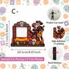 Spirit Of Day Of The Dead Wooden Picture Frame With Handcrafted Design For Memorials And Decor