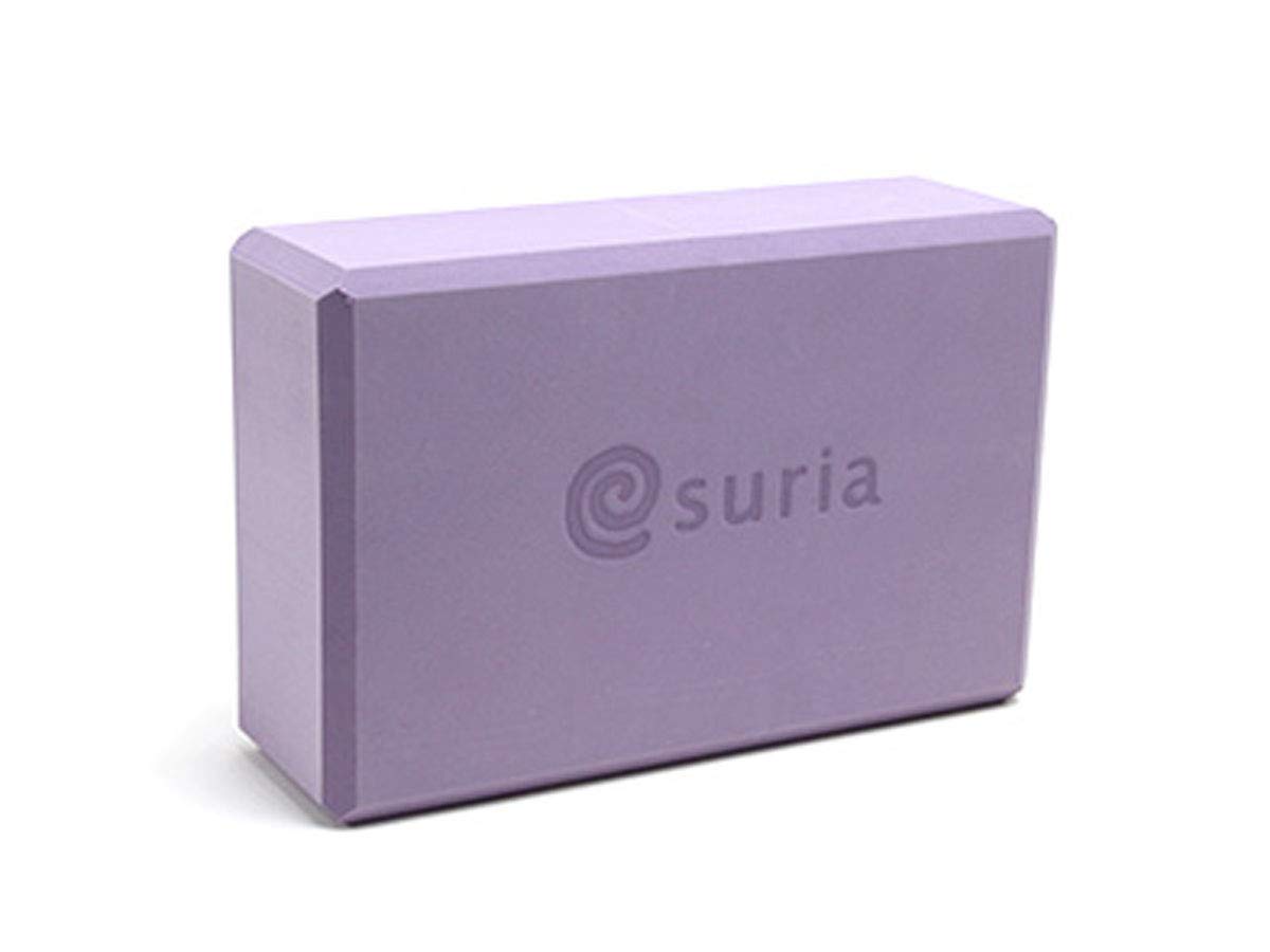 

Блок suria EVA высокой плотности 23 x 15 x см 300 г Поза Помощь Стабильность Рукоятка Товары для йоги Растяжка Пилатес Фитнес Упражнения [Йога Вистерия] 7.5 вистерия