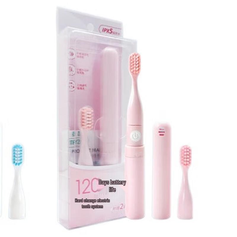 QBM Зубная щетка электрическая звуковая на сухих батарейках