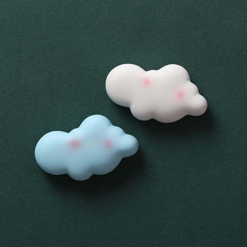 Resin Cloud Refrigerator Sticker Daisy Magnetic Sticker Creative Magnet Cherry Blossom Magnetic Sticker Cartoon Cute