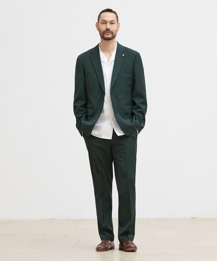 Stco [Summer] Wool 42% Essential Stretch Jacket_Green (Classic Fit)_Ssjvb65Cse