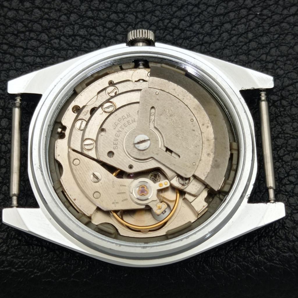 JAPAN SEIKO 5 AUTOMATIC MENS 6309A REFURBISHED GREEN COLOR DIAL WATCH a440307-4 Sk-a440307