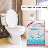 Outdoor Travel Disposable Toilet Seat Cover Mat 10pcs Bathroom Toilet Paper Pad
