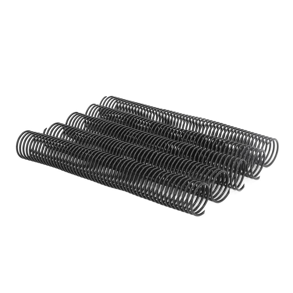 18 Pcs Spiral Binding Coil 38mm Diameter 48 Loop 4:1 Pitch 310 Sheet Capacity Spiral Binding Spine for A4 Paper