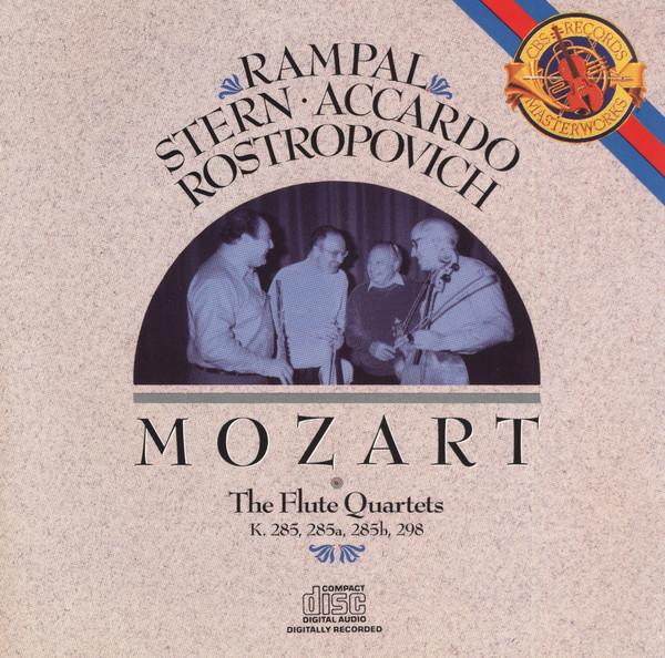 CD MOZART, RAMPAL - Flute Quartets MK42320 CBS Masterworks US Classical Used