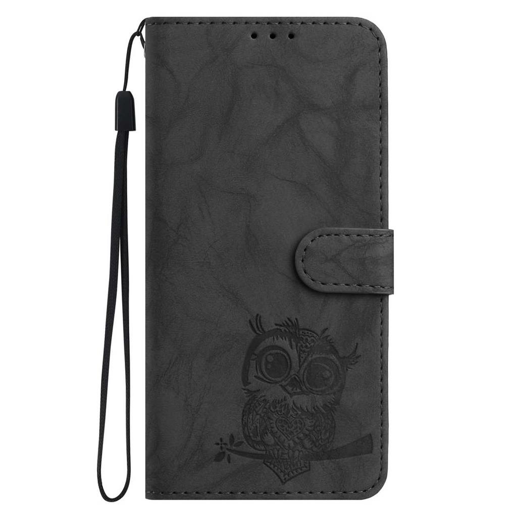 8-Color Owl Embossed Pattern Wallet Case for Samsung Galaxy A12 A15 A26 S20-S25...,Flip Card Design