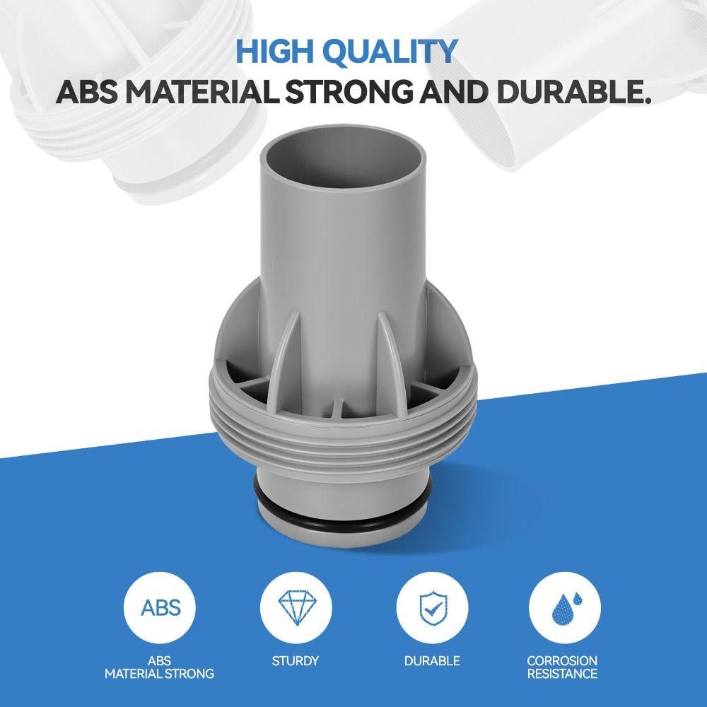Quick Connection Pool Hose Adapter Leak Resistant Filter Pump Adapter for P6916 Sand Filter Pump
