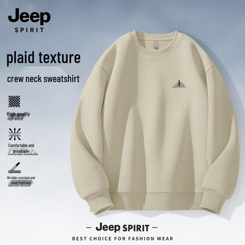 

JEEP SPIRIT Men s Casual Pullover Sweatshirt XL