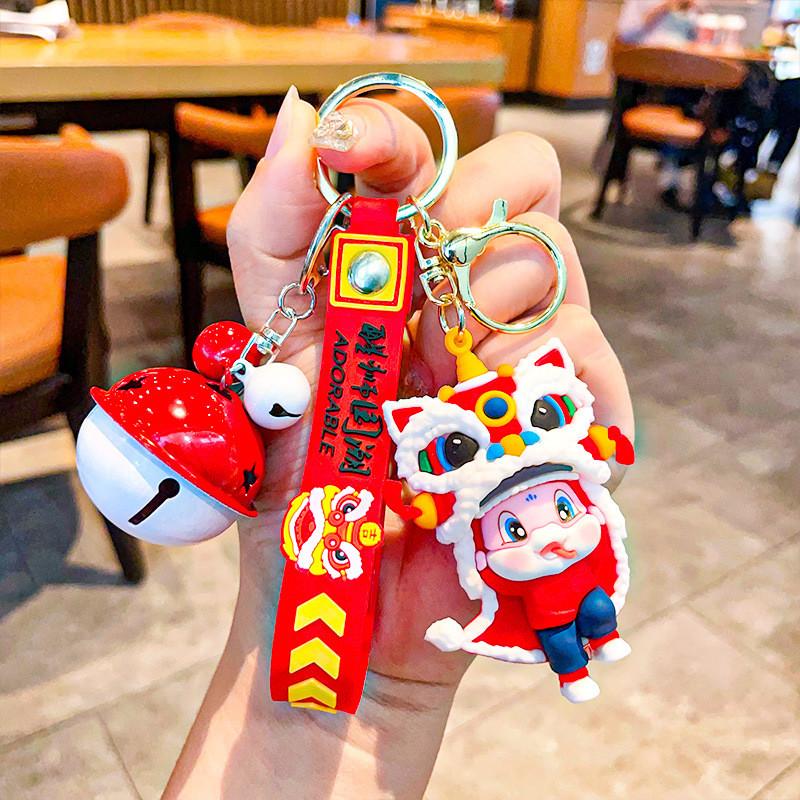 Silicone Snake Eyecatching Keychain Festive Cartoon Keychain Gift For Graduations And Anniversaries