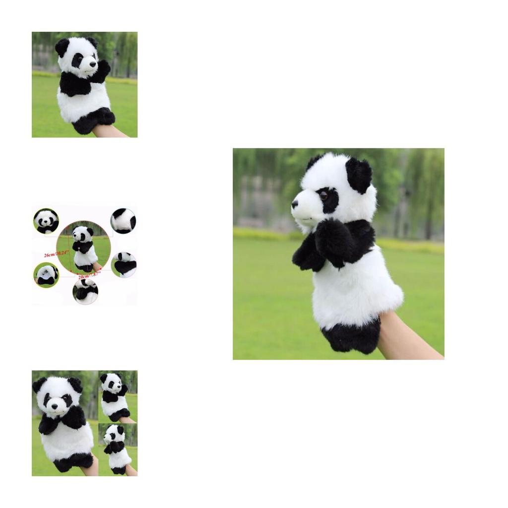 Adorable Panda Hand Puppet Premium Quality Plush Educational Toy For Children