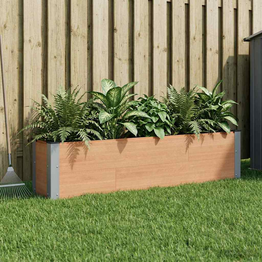 Raised Garden Bed Brown 150 x 30 x 36 cm