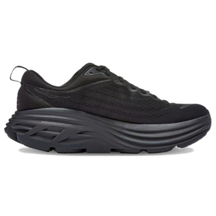 Pantofi HOKA Bondi 8 2E Wide Triple Black pentru bărbați 1127953-BBLC