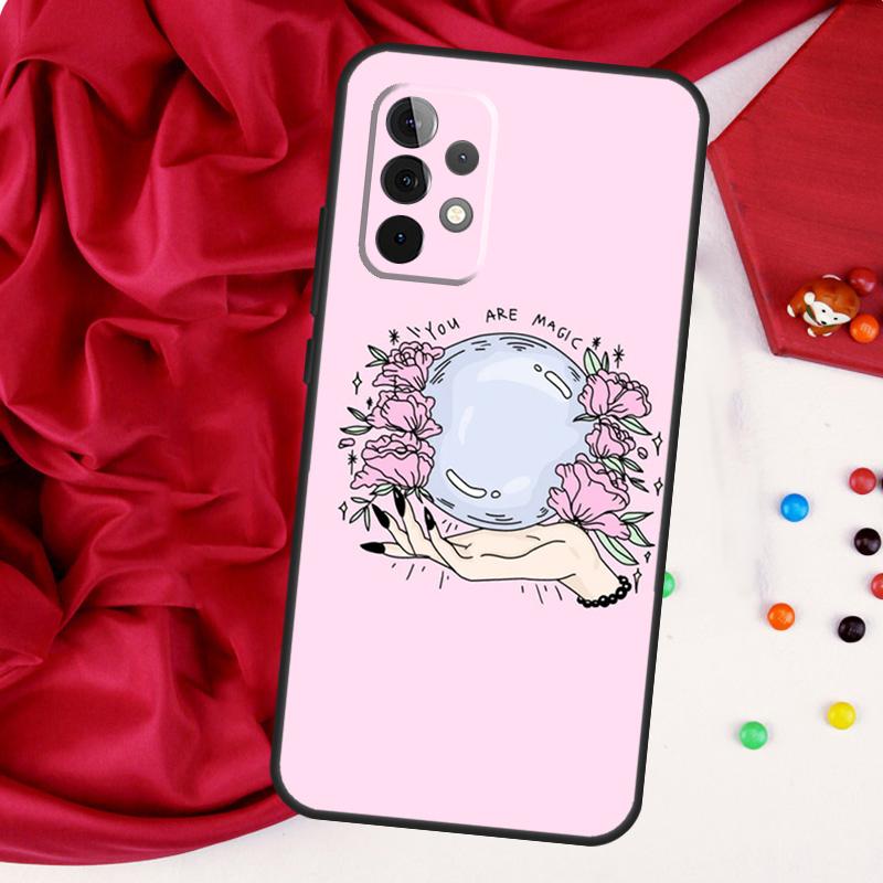 Witch Magic For Samsung Galaxy A55 A53 A33 A13 A35 A15 A36 A56 A26 A16 A22 A32 A52 A54 A34 A06 A05 Case