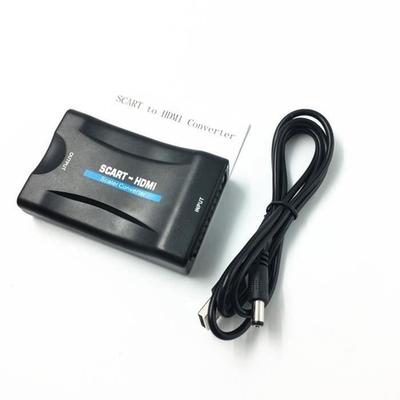 SCART To HDMI Converter Adapter - Black
