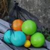7Pcs Wood Bocce Balls Sports Playground Balls Grass Outdoor Balls For Backyard Gym Beach Lawn Family Parties With Storage Bag