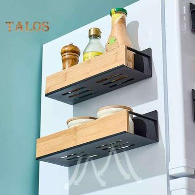 Rack de Armazenamento Forte Suporte de Carga Fácil de Instalar Construção Durável Móvel Frigorífico Magnético Porta-Temperos