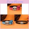 Punk Skull Head Pu Leather Belt With Metal Clasp For Casual Men And Teens
