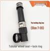 Stainless Steel & Plastic Fishing Reel Seat Holder for DIY Rod Modification