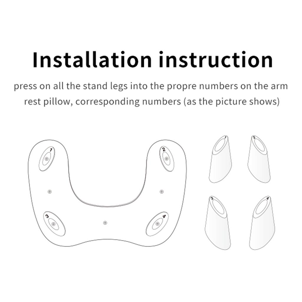 Manicure Pillow Nail Rest Cushion Arm Rest U Shaped Manicure Hand Stand for Nails