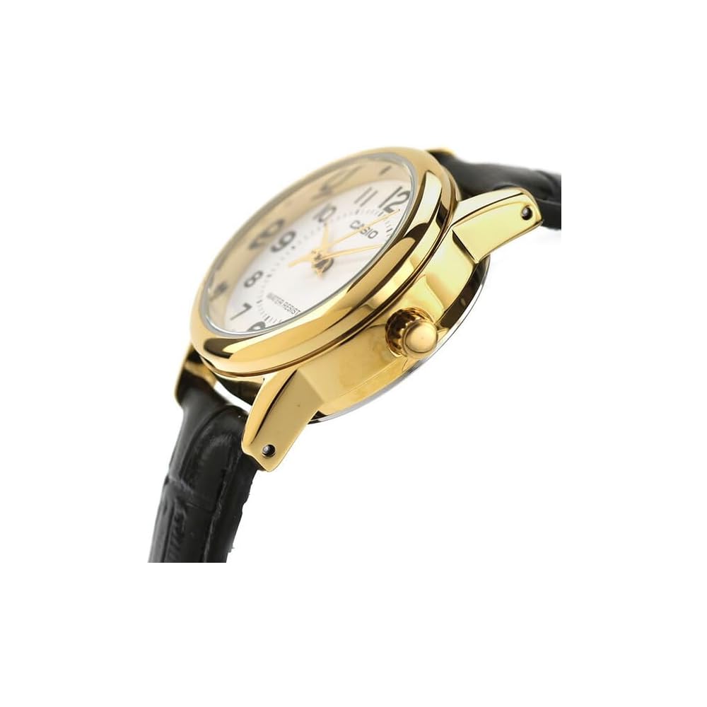 Casio Cheap Casio Standard Quartz Women's Wristwatch LTP-V002GL-7B Gold Tone Stainless Steel Band