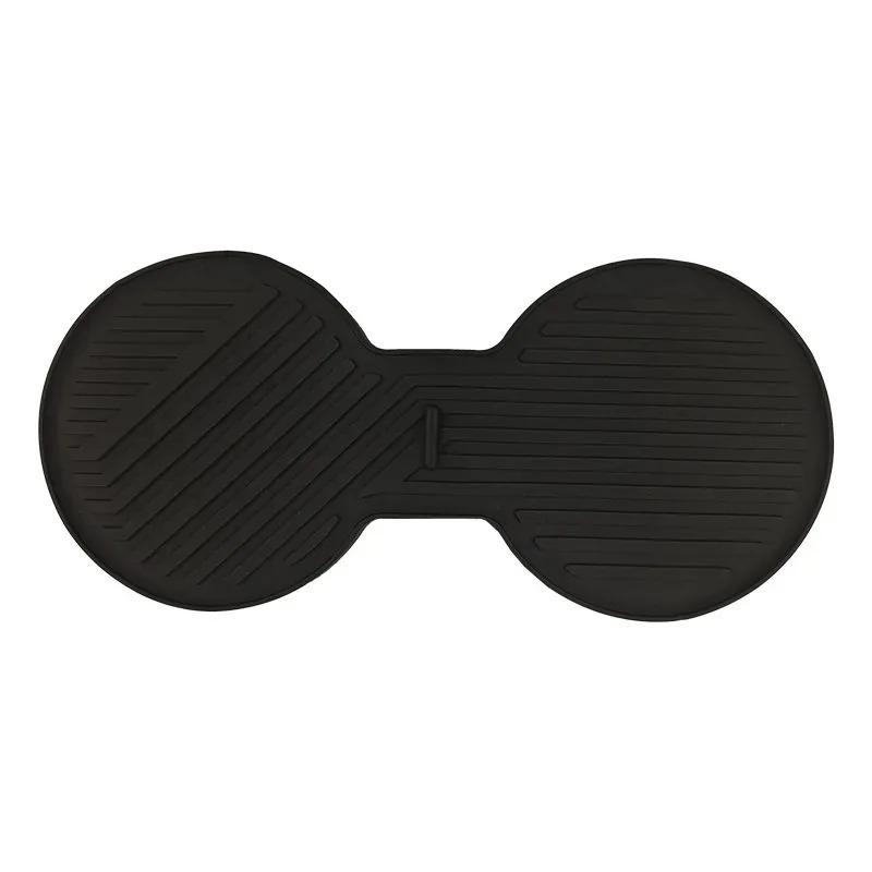 For Tesla Model Y Juniper/Model 3 Highland Central Control Water Cup Pad Silicone Drink Coaster Antiskid Cup Mat Accessories