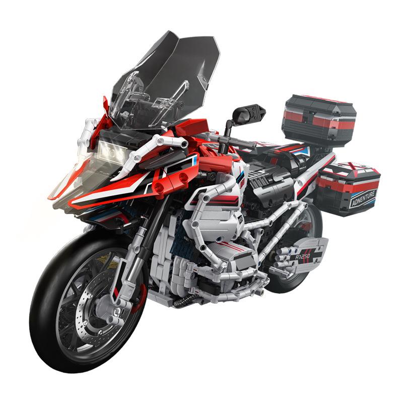 Dukadi Baoma Motorcycle Model Building Blocks - 1:5 & 1:8 Scale Toy for Boys