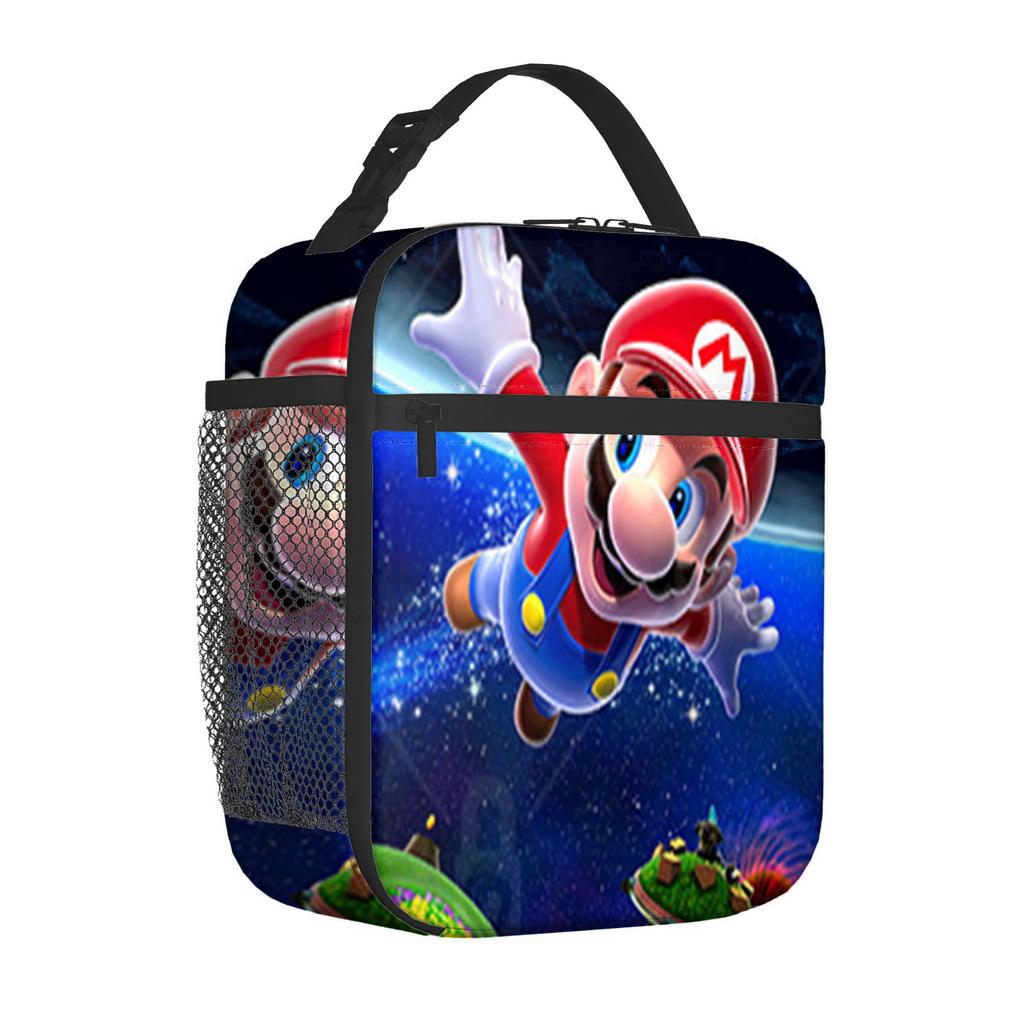 Cartoon Lunch Bag Bento Bag Fully Printed 3D Digital Thermal Insulation Bag Portable Outdoor Children'S Picnic Bag