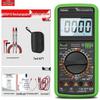 High-Precision DT9205 Digital Multimeter with Anti-Burn Protection for Electricians