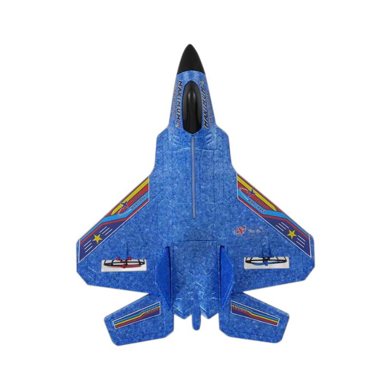 Luminous Remote Control Fighter Jet 650 Model - Drop-Resistant Foam Fixed-Wing Toy Plane for Kids