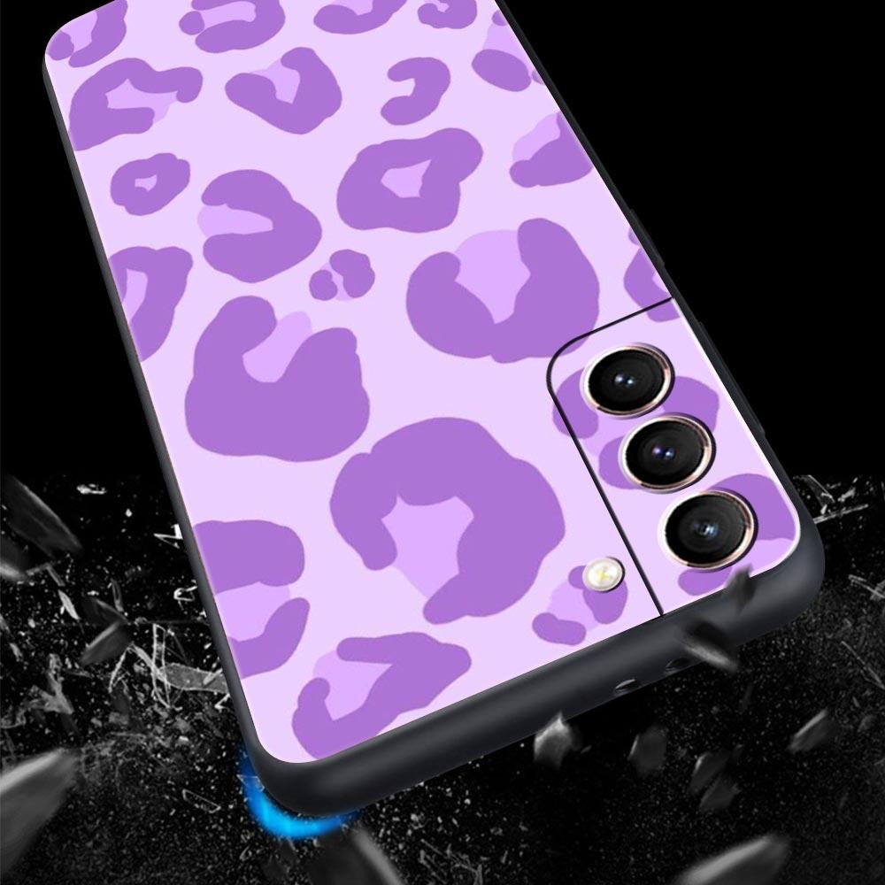 Infinity On Purple Phone Case For Samsung Galaxy S23 Ultra S22 S21 S20 FE 5G S10 S10E S9 S8 Plus Note 20 Silicone Cover Bumper